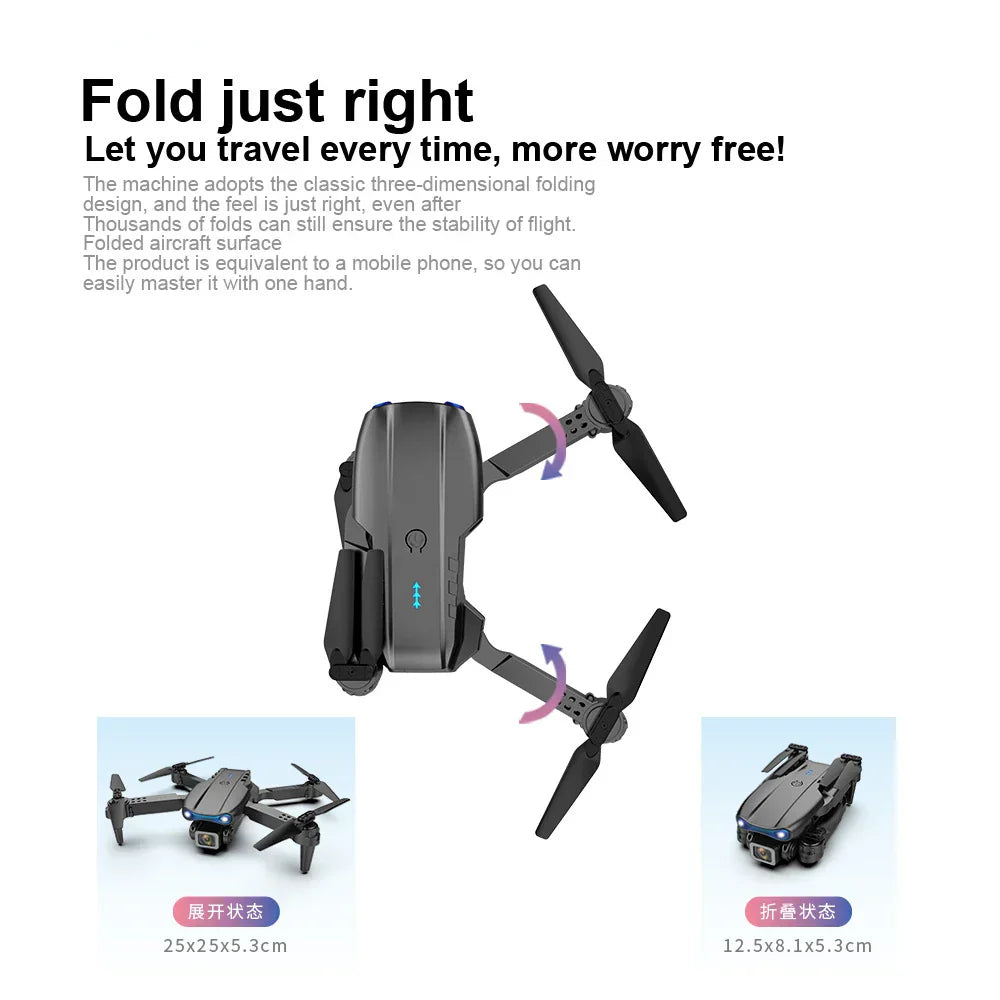 E99 Pro Drone Quadcopter