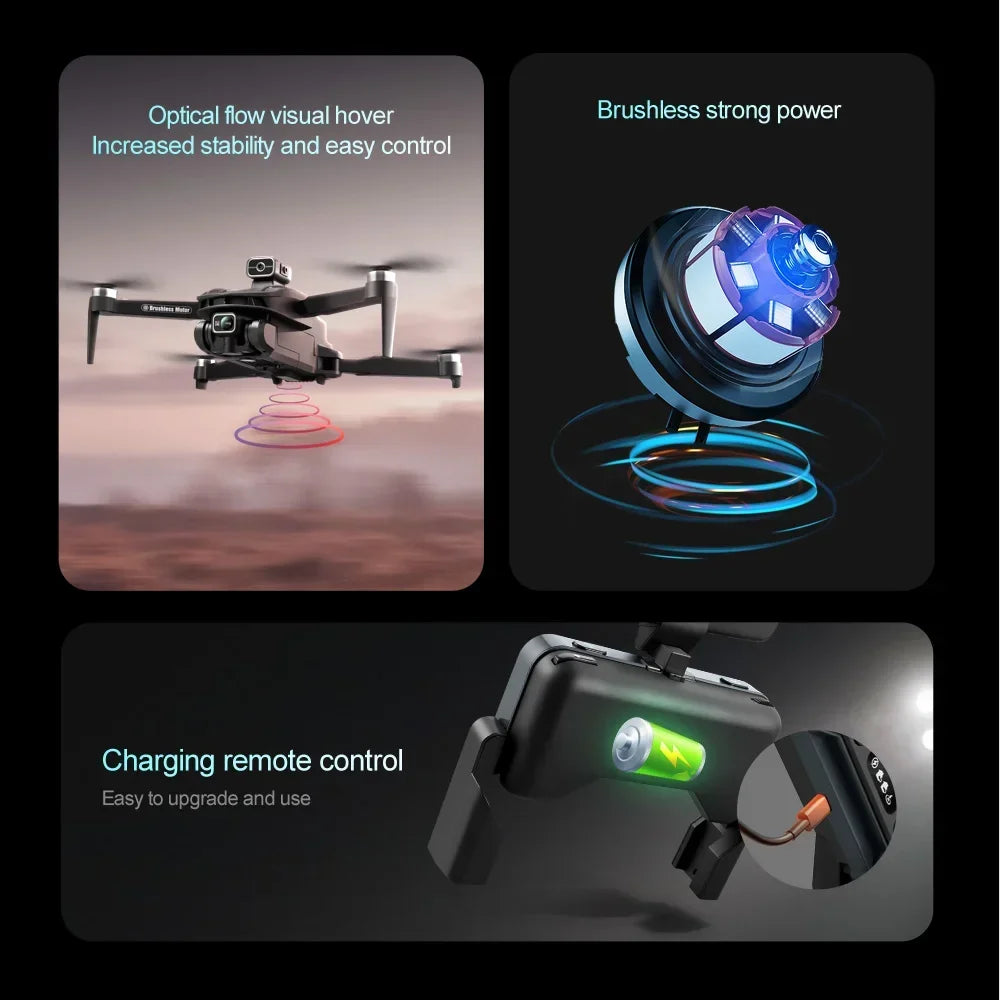 Pro Drone 8K 5G GPS Professional HD Aerial Photography Dual-Camera