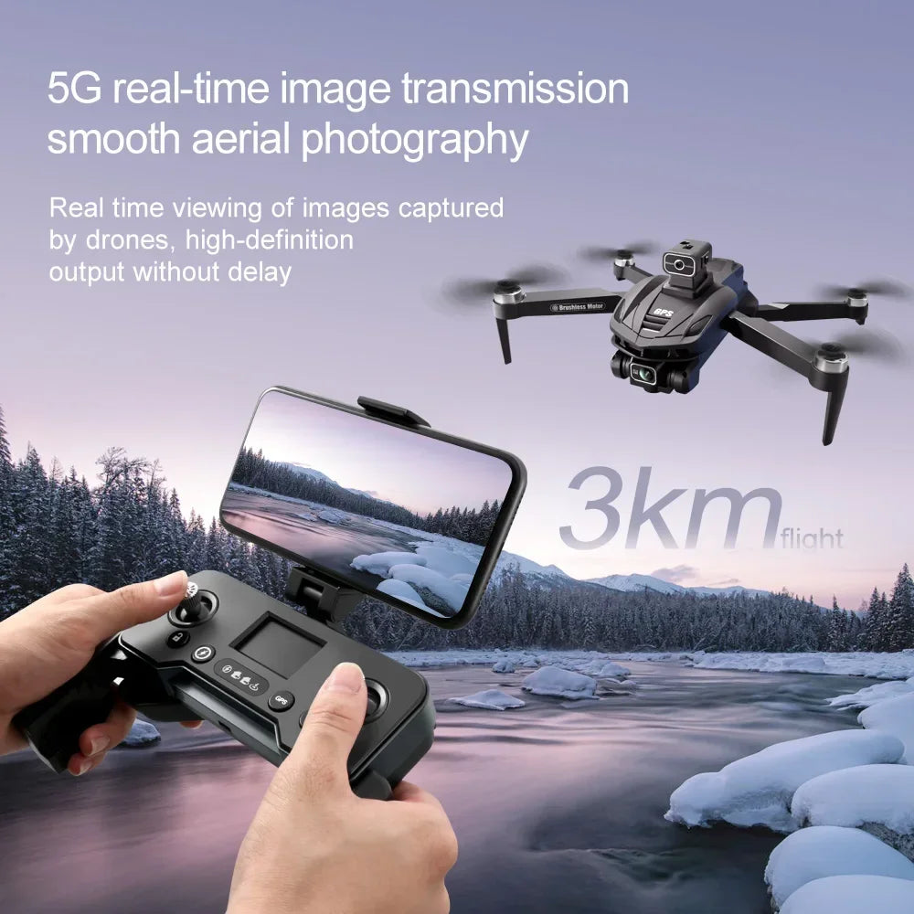 Pro Drone 8K 5G GPS Professional HD Aerial Photography Dual-Camera