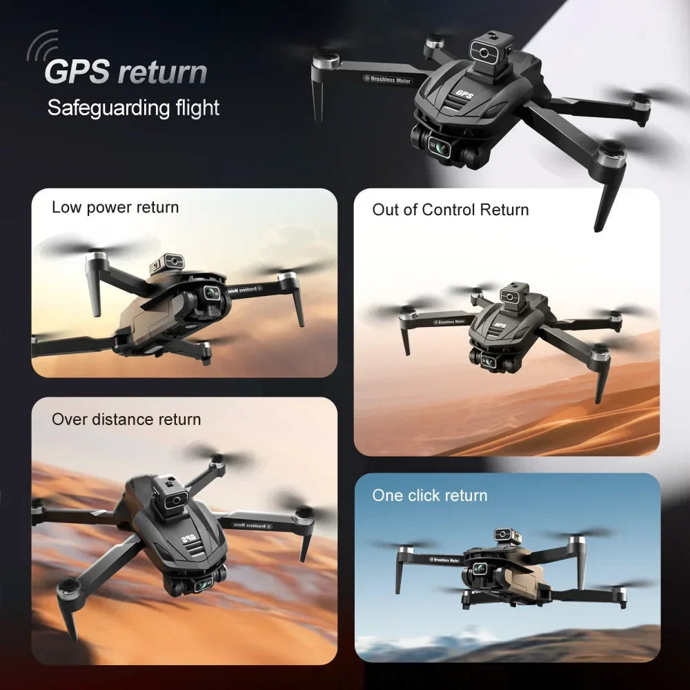 Pro Drone 8K 5G GPS Professional HD Aerial Photography Dual-Camera