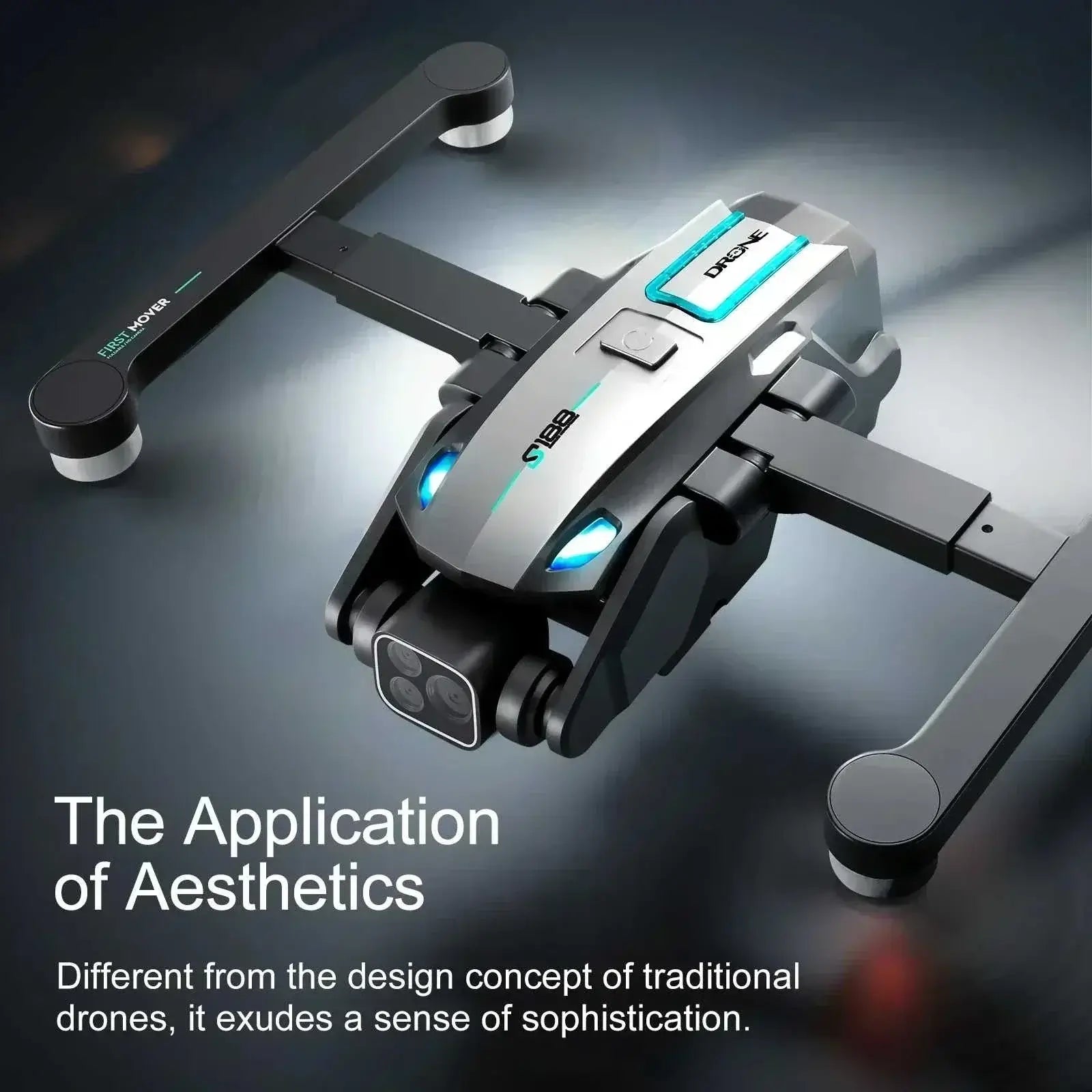 4k s188 pro drone - hd camera gps & foldable design