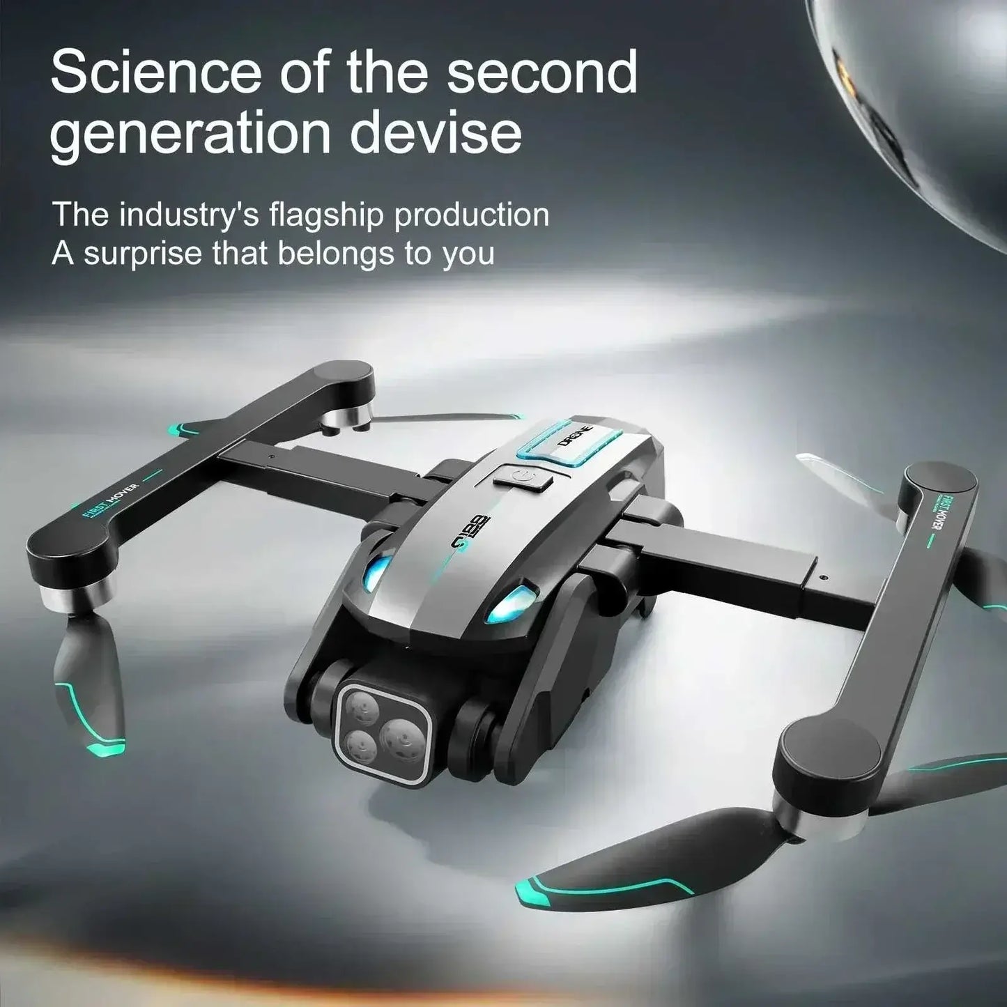 4k s188 pro drone - hd camera gps & foldable design