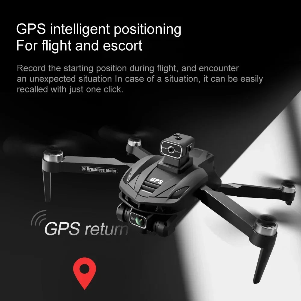 Pro Drone 8K 5G GPS Professional HD Aerial Photography Dual-Camera