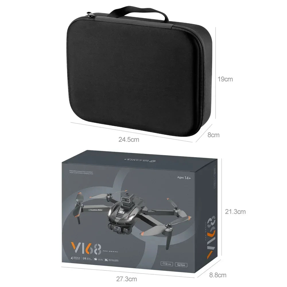 Pro Drone 8K 5G GPS Professional HD Aerial Photography Dual-Camera