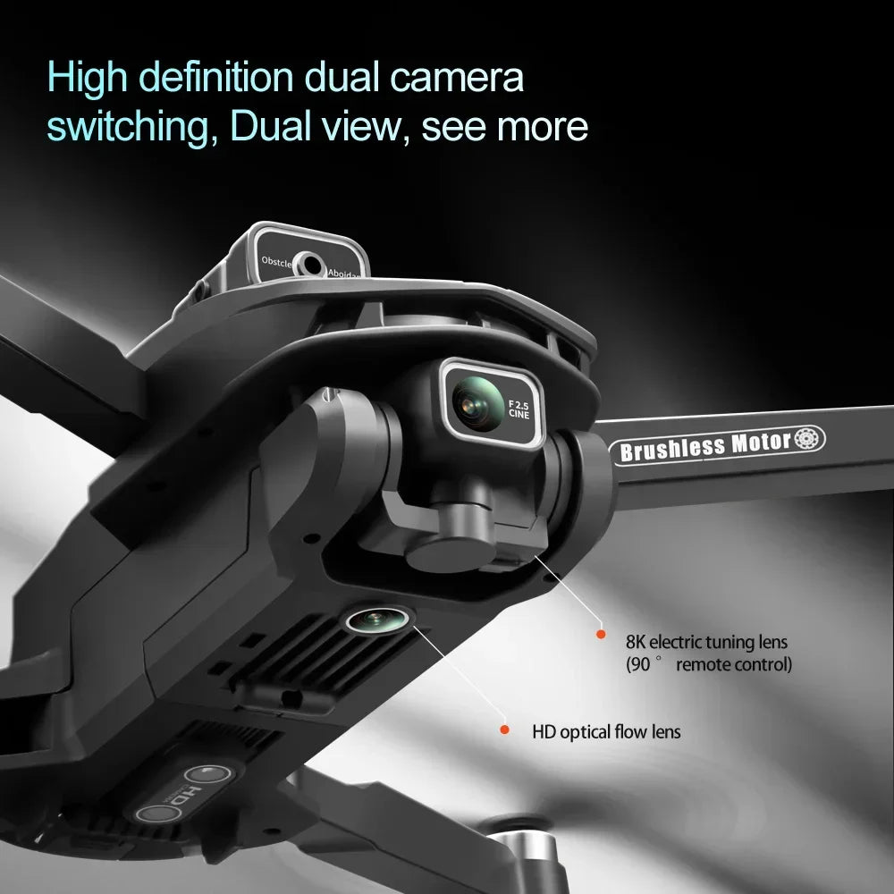 Pro Drone 8K 5G GPS Professional HD Aerial Photography Dual-Camera